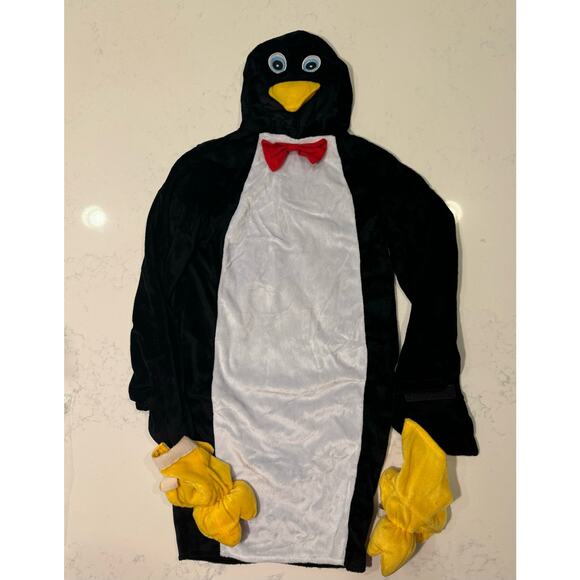 Kids Penguin Plush Halloween Costume Size Child Small 4-6 - Picture 1 of 5